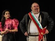 Любо Нейков като Големанов, днес в Театър Дом-паметник