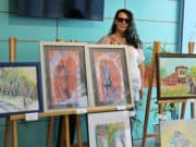 Изложба с живопис-колажи на Асен Дипчев и Пепа Машева гостува в „Уни Хоспитал“