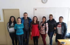 Младата писателка и поетеса Николина Барбутева гостува в ПГИТМТ по случай Националната седмица на четенето