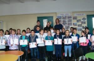 Златен, сребърни и бронзови медали за математиците от СУ „Нешо Бончев”