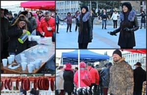 „Панагюрска коледна наздравица“ вдигнахме на площад „20-ти април“