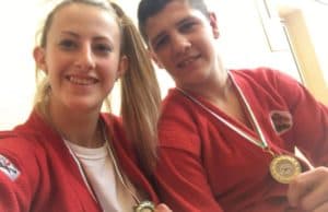 Йоана Пишмишова със злато, Никола Петкански със сребро от Държавния шампионат по самбо