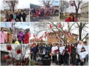 Панагюрище грейна в мартенска украса