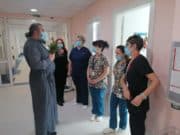 На Богоявление: Поръсиха за здраве със светена вода в „Уни Хоспитал“