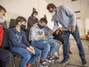 Демонстративно обучение по Роботика в Основно училище „Двайсти април“