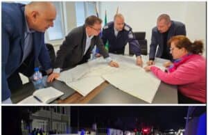 Община, Полиция и Пътно управление на извънредна среща