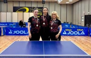 Жените на СКТМ „Асарел-Медет“ с бронзови медали от държавното по тенис на маса