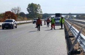 Завършиха асфалтовите работи в платното за София в участъка в ремонт на АМ „Тракия“ в област Пазарджик