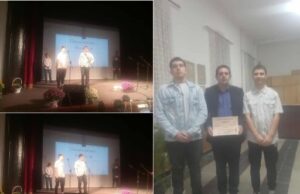 Ученици от ПГИТМТ „Проф. Лъчезар Цоцорков“ представиха презентация за панагюрските будители