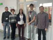 ОПТИКОЕЛЕКТРОН посрещна Ноа Льофевр – помощник преподавател по английски език в панагюрските училища