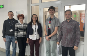 ОПТИКОЕЛЕКТРОН посрещна Ноа Льофевр – помощник преподавател по английски език в панагюрските училища