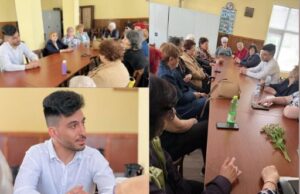 Д-р Фади Шен разговаря с членове на клуб „Мареш“ за зрението и превенцията