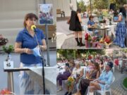 Тони Лунгарска представи „Пеперудени целувки“ в градския парк на Стрелча