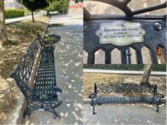 Четири пейки в памет на инж. Лука Гарчев дариха на Средно училище „Нешо Бончев“