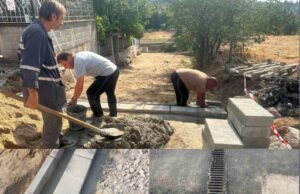 Нови линейни отводнители изграждат на две улици в Панагюрище