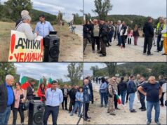 Стотици излязоха на протест за опасния път Вакарел – Белица – Поибрене – Оборище – Панагюрище
